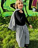komplety damskie Komplet w kratę. Kimono + kuloty 8