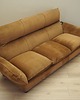 sofy i szezlongi Sofa welurowa brązowa, włoski design, lata 70, produkcja: Dall 3