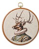 Ozdoby na ścianę Lord Deer,  haft w oprawie 20 cm 8