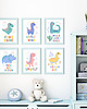 plakaty Plakat dla dziecka DINOZAURY 2