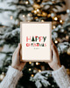 plakaty Świąteczny plakat - HAPPY CHRISTMAS 2