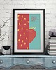 plakaty Truskawka - plakat fine art, giclee 9