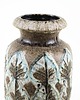 wazony Wazon ceramiczny Scheurich z reliefowym dekorem roślinnym,, Niemcy, lata 70. 3