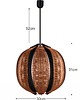 lampy wiszące Lampa wisząca designerska ekologiczna SUZER 3