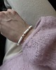 bransoletki z kamieni naturalnych Letnie wibracje - bransoletka z Muszlą i Perłą 1