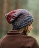 czapki damskie MAXCOLOR zimowa czapka beanie "jesienne jezioro" 1