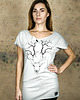 t-shirt damskie Bluzka JELEŃ 1