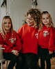 bluzy dla dziewczynki Bluza oversize Santa Teddy 9