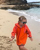 bluzy dla dziewczynki Bluza rozpinana dwa pomarańcze - odCZAPY Kids 5