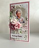 kartki scrapbooking Kartka na Dzień Babci w różu 1