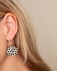 kolczyki ceramiczne Kolczyki ceramiczne purchawki black dots 3