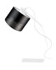 lampy stołowe Metalowa lampka biurkowa glamour HAGA z designerskim kloszem 6
