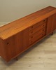 komody i szafki Sideboard tekowy, duński design, lata 70, produkcja: Dania 4