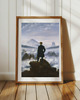 plakaty Caspar David Friedrich obraz, Wędrowiec nad Morzem Mgły   plakat 6