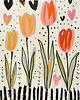 plakaty Plakat - Kocham tulipany 2 2