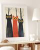 plakaty Plakat Trzy koty w lesie 2