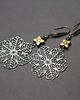 kolczyki srebrne Alloys Collection /Rozety silver/ - kolczki 4