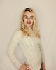 swetry damskie  Sweter z kaszmiru 100% śmietankowy ecru warkocz kaszmirowy sweter 1
