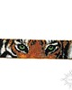 bransoletki ze szkła Eye of the Tiger, szeroka wyplatana bransoleta, beading 2