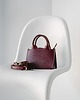 torby na ramię GLAM BAG - skórzana torebka - brąz orzechowy 6