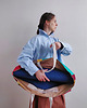 akcesoria do jogi Torba na joge /miasto ZERO WASTE patchwork len 7