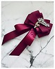 broszki Brosza  / Krawat w kolorze burgund  z Reniferem Exclusive 4
