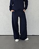 komplety damskie Aba komplet oversized kangurka i szerokie spodnie wide leg  Navy 1