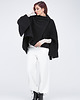 kurtki damskie Cut-up jacket black 4