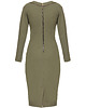sukienki midi damskie  Sukienka khaki YY100064_RAL6007 4