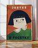 plakaty Plakat Facetka 1