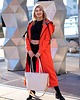 bluza z kapturem damska Mega długa bluza Fiesta 3