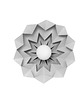 lampy wiszące Lampa wisząca origami ICEBERG S indygo 2