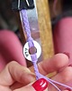 biżuteria męska Dowolny napis - bransoletka personalizowana z kółkiem i warkoczykiem 5