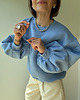 bluza bez kaptura damska Bluza Enjoyable sky blue 4