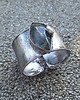 bransoletki wire wrapping Z perłą - bransoletka regulowana 1