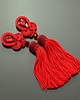 kolczyki chwosty Kolczyki chwosty sutasz Red Tassels 4
