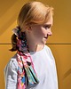 gumki do włosów Scrunchie Orella z szarfą 3