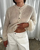 kardigany damskie Kardigan mohair ecru 2