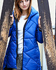 kurtki damskie Kurtka puchowa Alaska Look niebieska 7