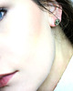 kolczyki z kamieniami Kolczyki Brazi Earrings Piryt  2