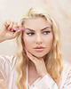 do twarzy - inne Miss CRYSTALLOVE Set Pink - bańki do twarzy + serum z kwarcem + wacik + kosme 3