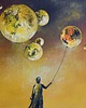 obrazy Hold my world, obraz realizm bajkowy, obraz surrealizm 1