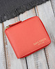 portfele damskie Portfel damski skórzany mały pomarańczowy poziomy z RFID KV-04-OR 2