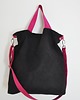 torby XXL Torba hobo XXL - czerń, fuksja 1