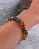 bransoletki wire wrapping bursztyn labradoryt srebrna bransoleta 3