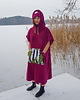 szlafroki damskie Poncho dla morsa 1