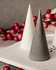 dekoracje świąteczne Świąteczna Minimalistyczna choinka dekoracyjna z betonu  - stożek 4