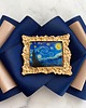 broszki Brosza  ART z obrazem Vincent van Gogh Gwiaździsta noc 6