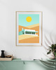 grafiki i ilustracje PLAKAT dekoracyjny bauhaus, mid century modern 4