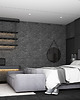 kinkiety Nowoczesny kinkiet ścienny z czarnym abażurem LUANDA 2